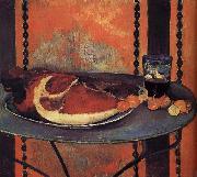 Paul Gauguin There is still life ham oil on canvas